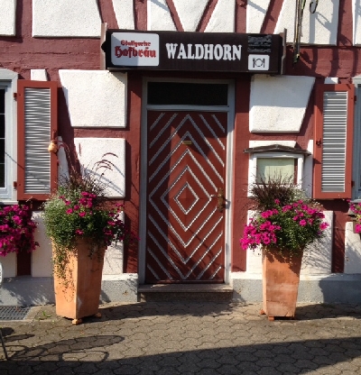 Gasthaus Waldhorn- Eingang